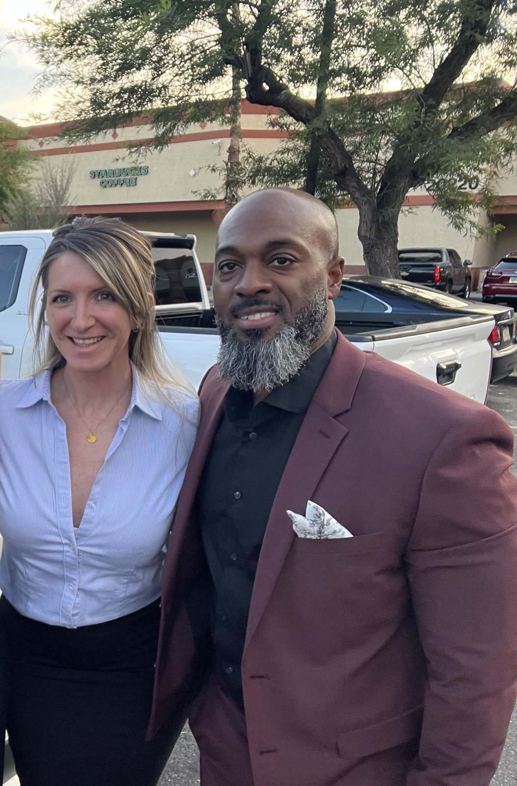 Kristin and Ryan, founders of Finding Our Stride