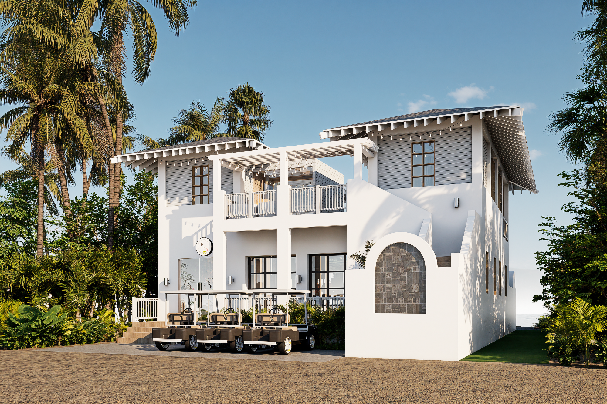 RE Health & Wellness Studio rendering