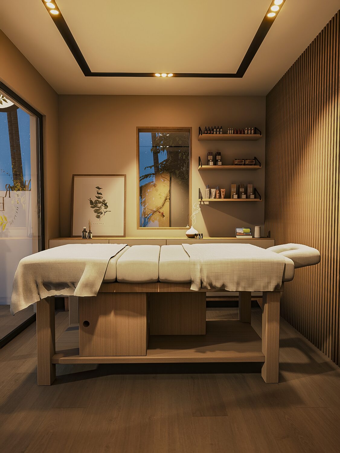 Wellness treatment suite